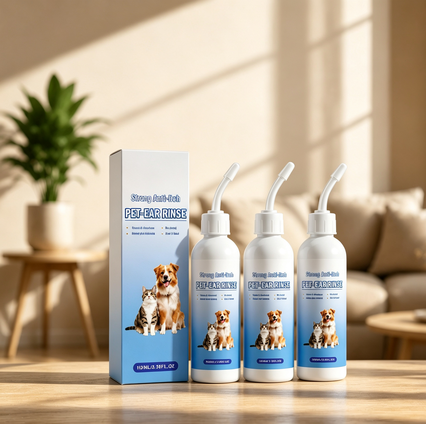 🐶🐱 Ear Cleaner | Relieves Itching in Dogs ＆ Cats 👂