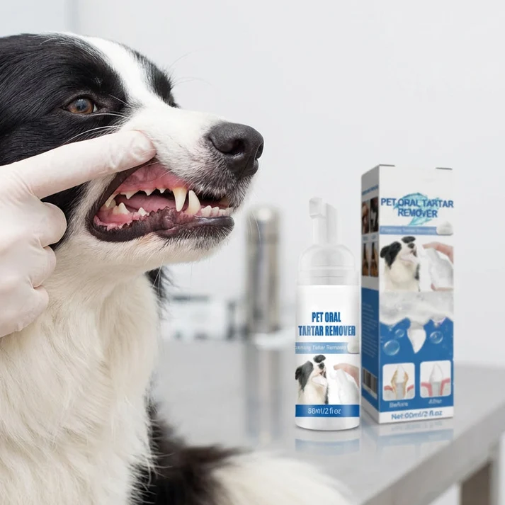 ✨ Pet Oral Cleaning and Plaque Removal Foam