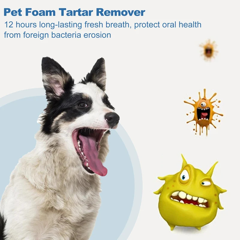 ✨ Pet Oral Cleaning and Plaque Removal Foam