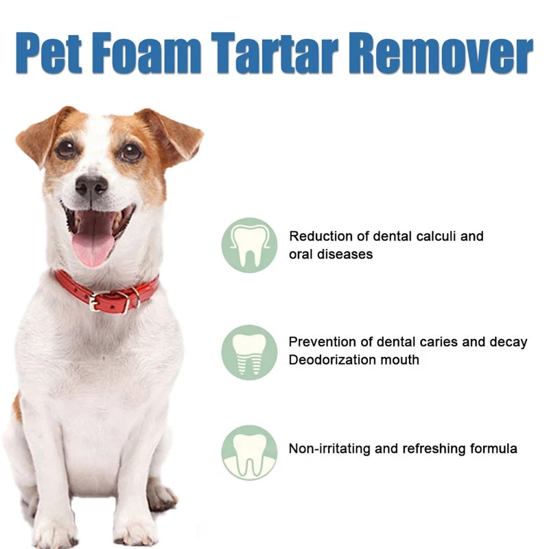 ✨ Pet Oral Cleaning and Plaque Removal Foam