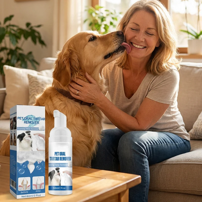 ✨ Pet Oral Cleaning and Plaque Removal Foam