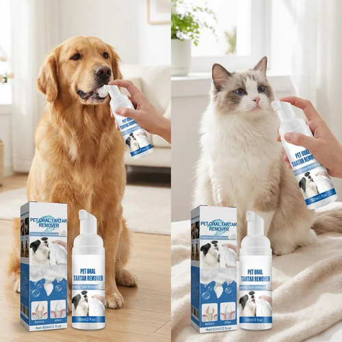 ✨ Pet Oral Cleaning and Plaque Removal Foam