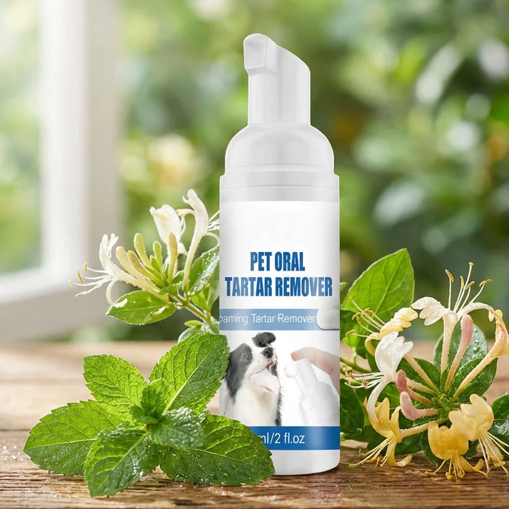 ✨ Pet Oral Cleaning and Plaque Removal Foam