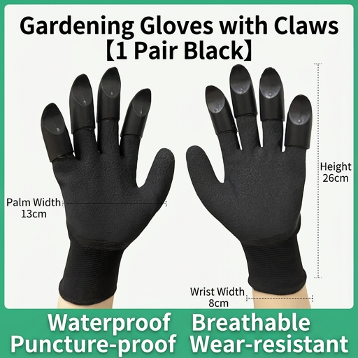 Garden Gloves With Claws For Digging