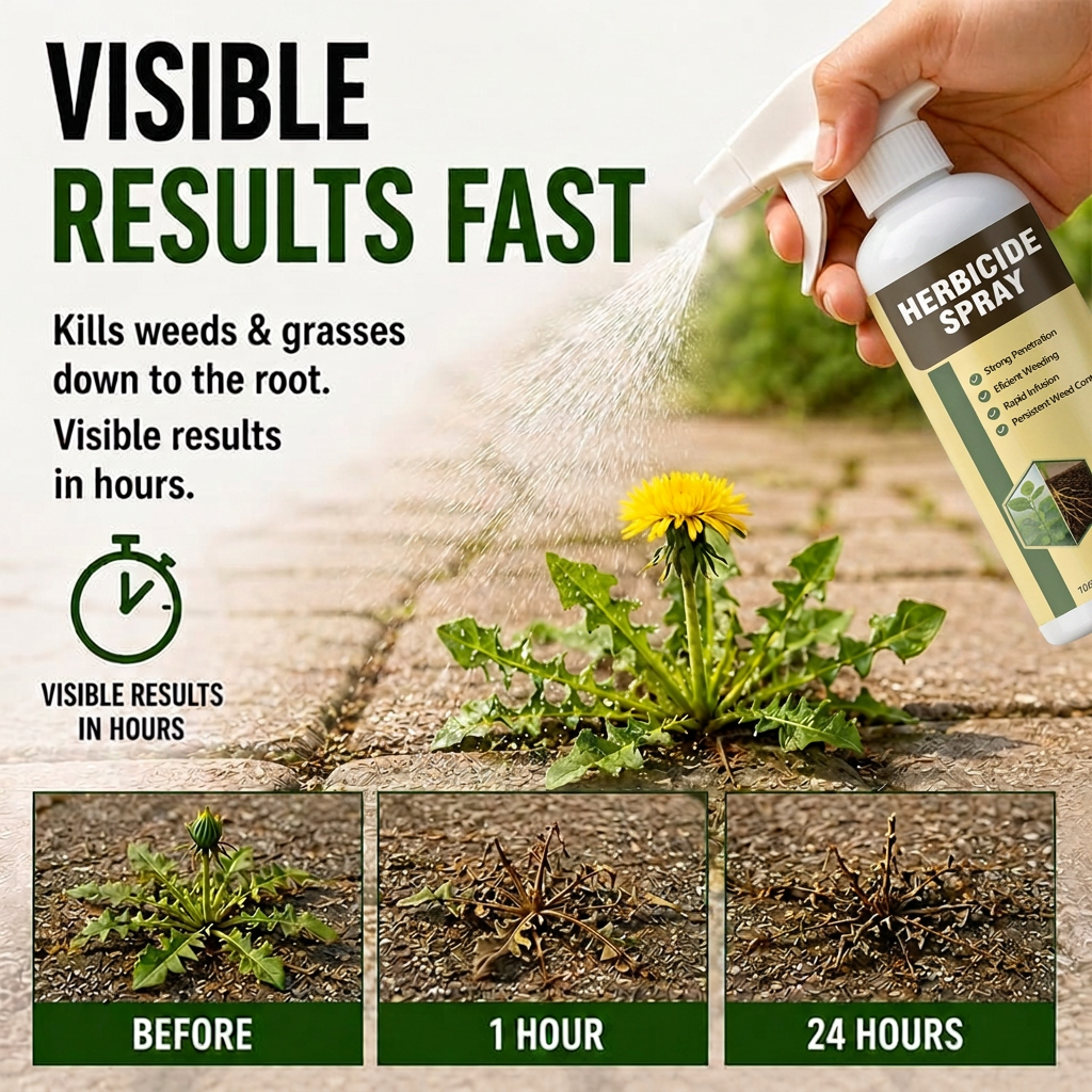 🔥2026 SALE - Fast-Acting Natural Weed ＆ Grass Killer Spray