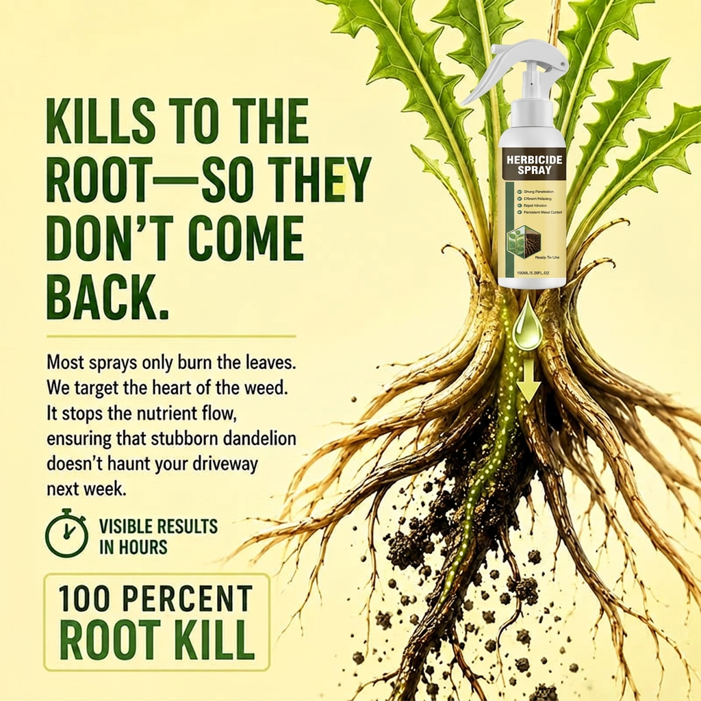 🔥2026 SALE - Fast-Acting Natural Weed ＆ Grass Killer Spray