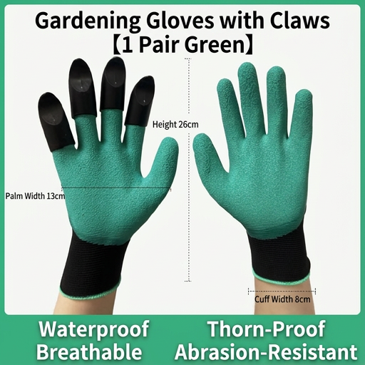 Garden Gloves With Claws For Digging
