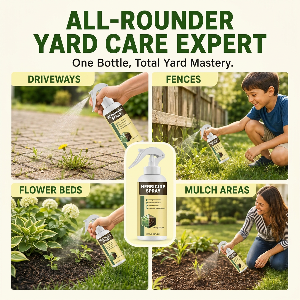 🔥2026 SALE - Fast-Acting Natural Weed ＆ Grass Killer Spray